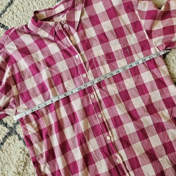 Maeve For Anthropologie Bennett Plaid Button Down Medium - Picture 3 of 7